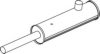 BEDFO 09624808 Middle-/End Silencer